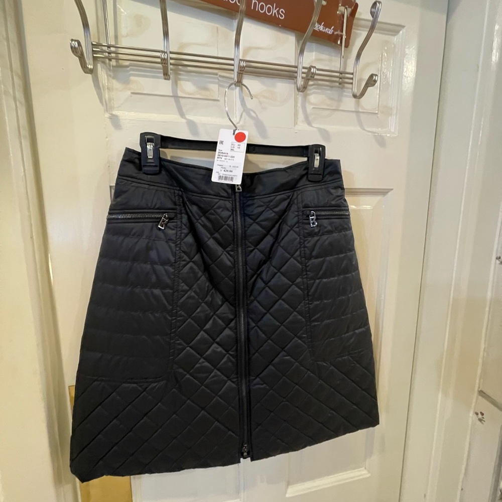Bogner Quilted black  Mini Skirt